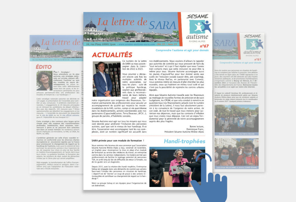 Nouvelle Lettre de SARA ! Nouvelle Lettre de SARA !