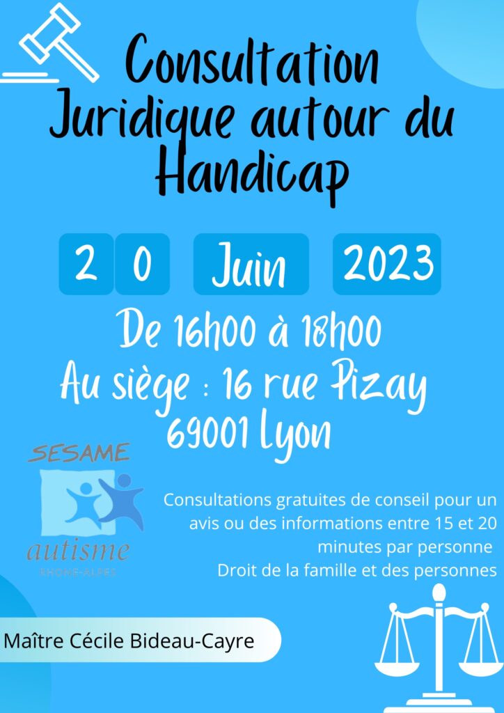 Consultation juridique autour du handicap Consultation juridique autour du handicap
