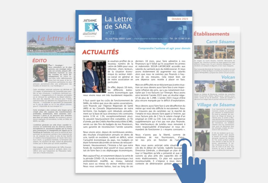Nouvelle Lettre de SARA !
