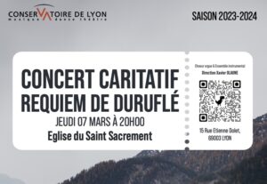 Concert Requiem de Duruflé au profit de SARA
