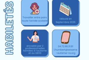 Groupes d&rsquo;habiletés sociales à Grenoble